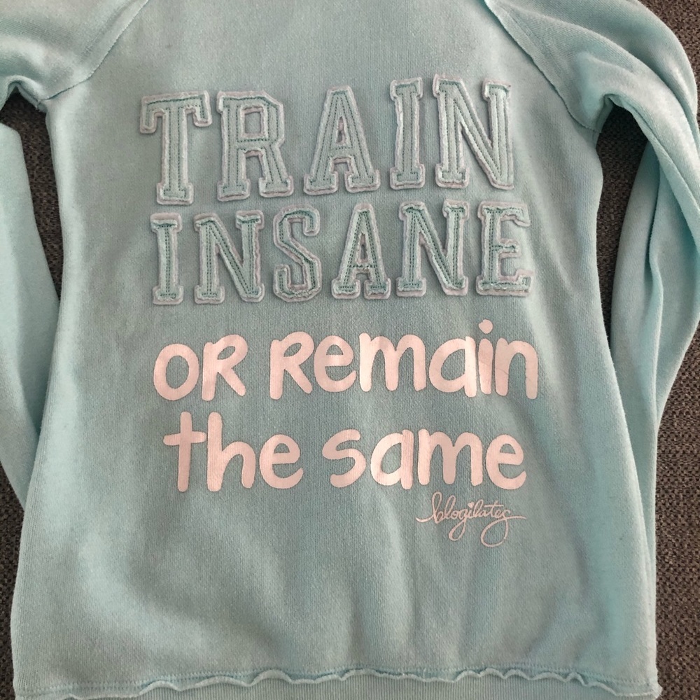 Light Tiffany blue lightweight sweatshirt